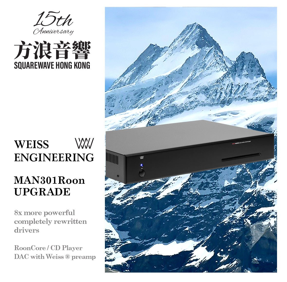 Weiss MAN301 -> อัพเกรด R