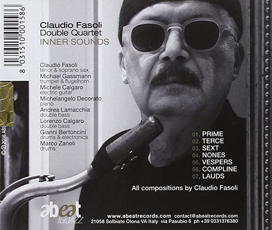 Inner Sounds Claudio Fasoli Double Quartet - ซีดี