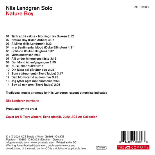 Nils Landgren Solo - ซีดี Nature Boy